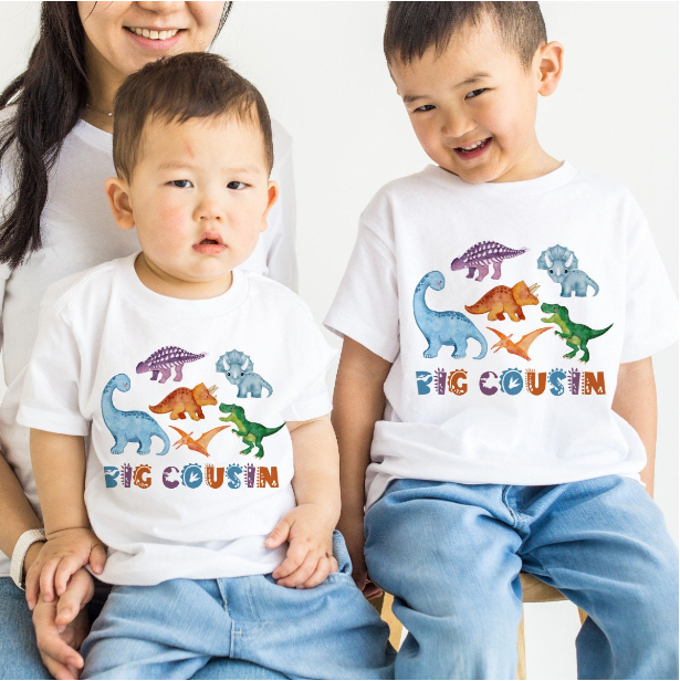 Big Cousin Dinosaurs Bodysuit or Shirt