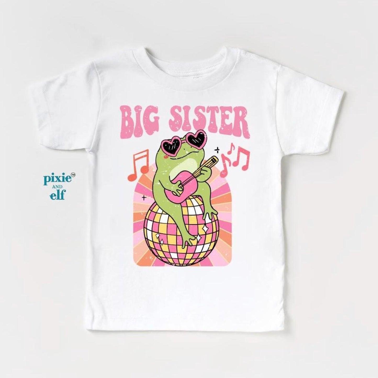 Big Sister Frog Music Shirt