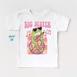 Big Sister Frog Music Shirt