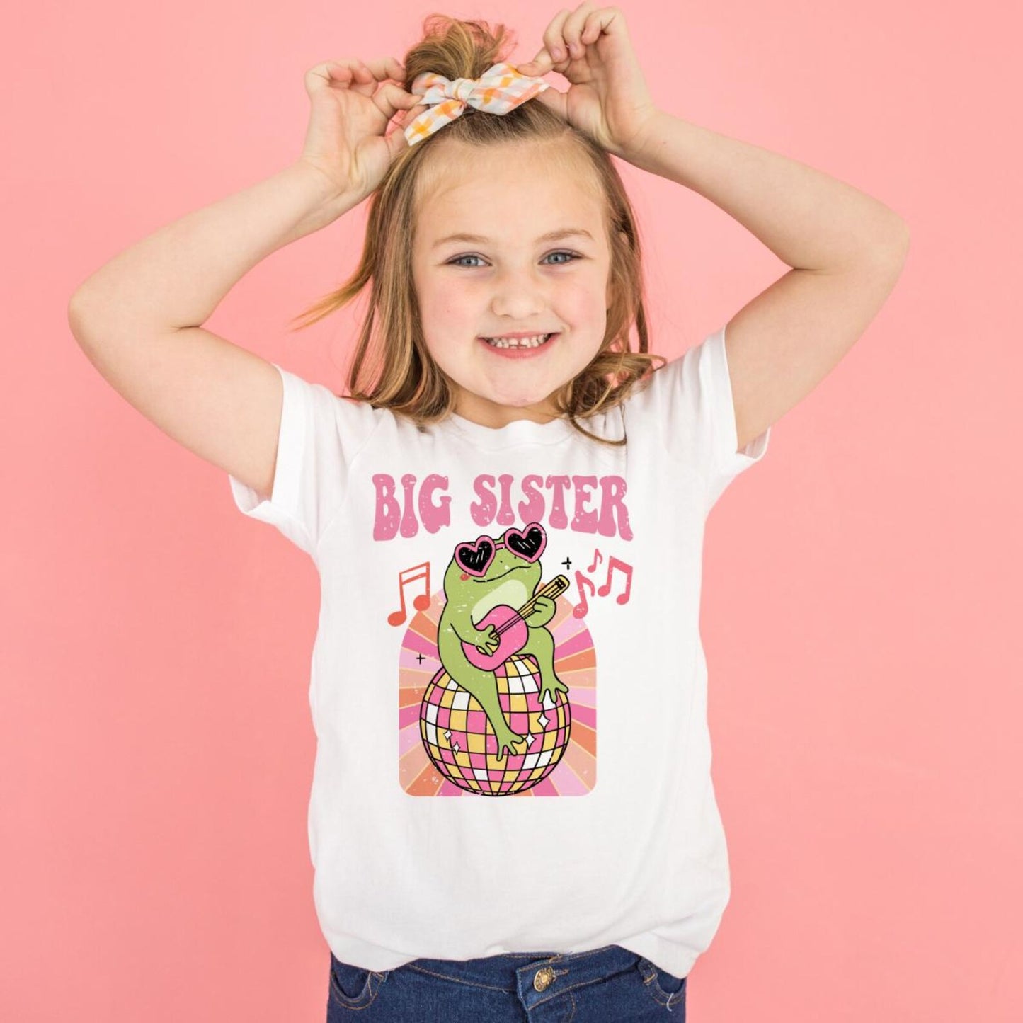 Big Sister Frog Music Shirt