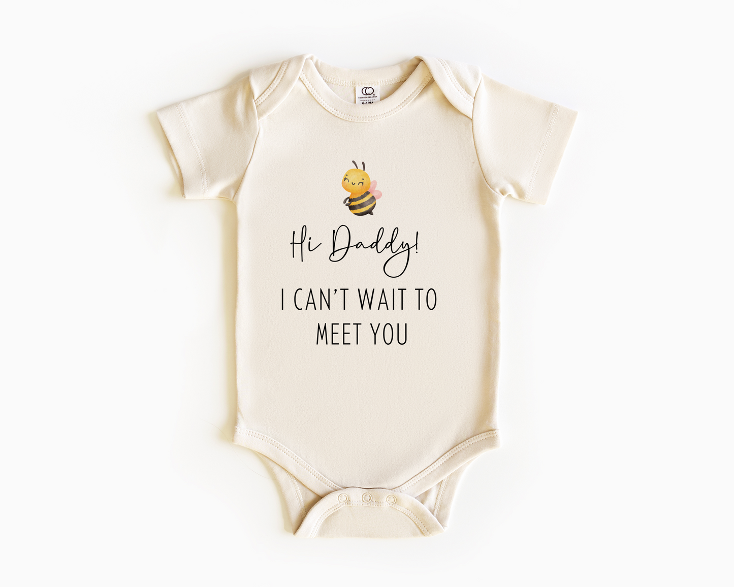 Hi Daddy Surprise Baby Onepiece for Pregnancy Announcement