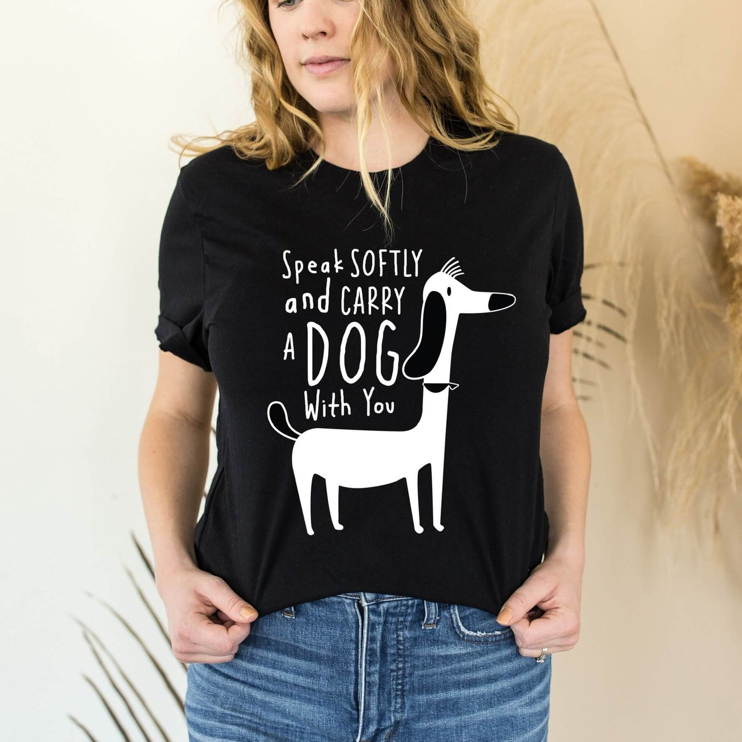 Carry a dog with you t shirt for Women