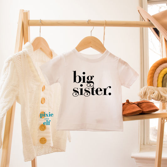 Big Sister T shirt classic design