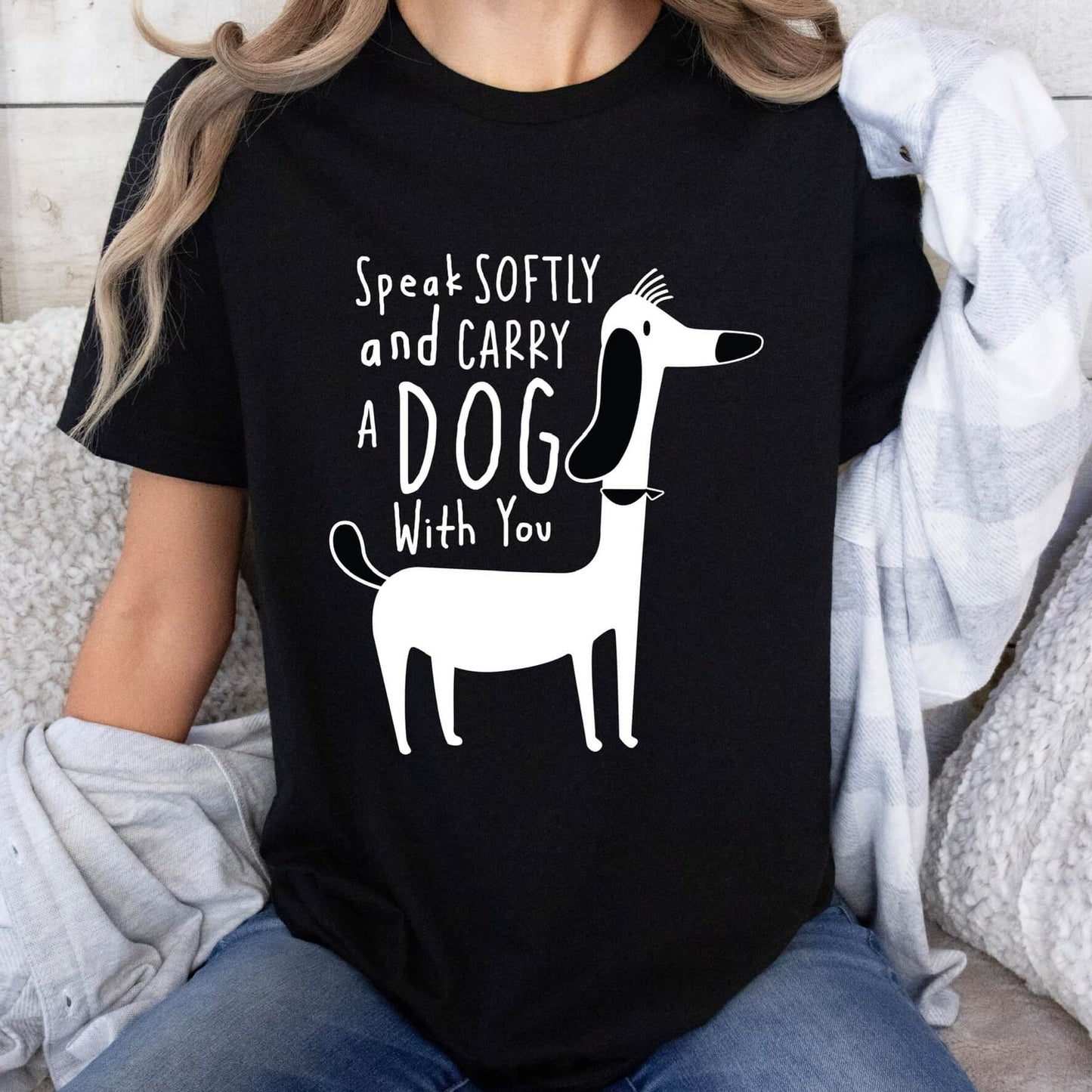 Carry a dog with you t shirt for Women