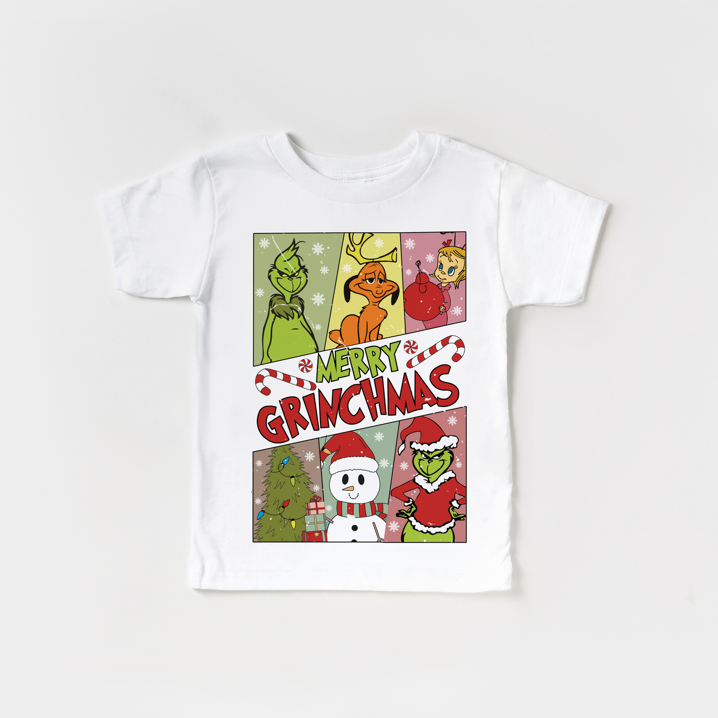 Merry Grinchmas kids t shirt