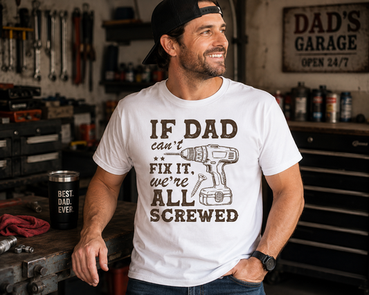 The Ultimate Handyman Dad Tee