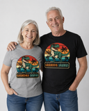 Grandma Saurus Retro T-shirt