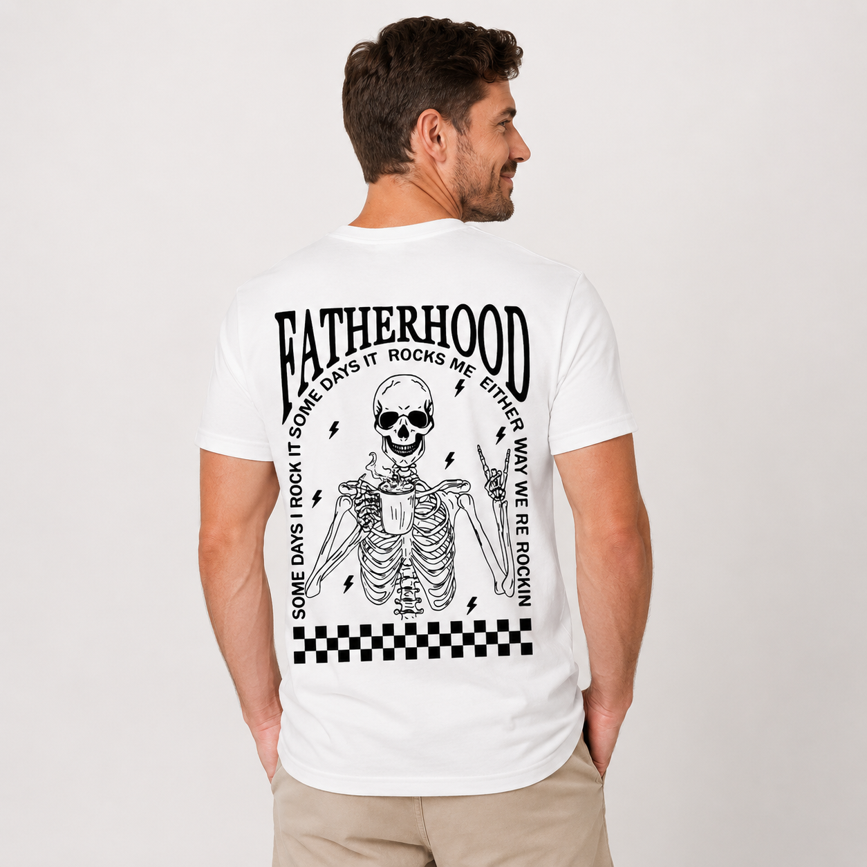 Fatherhood Skeleton Shirt