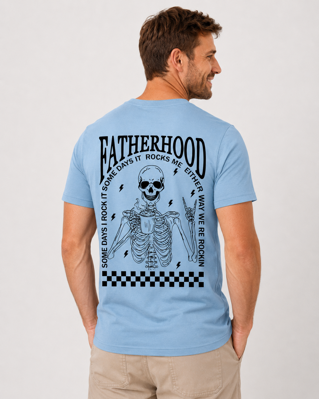 Fatherhood Skeleton Shirt