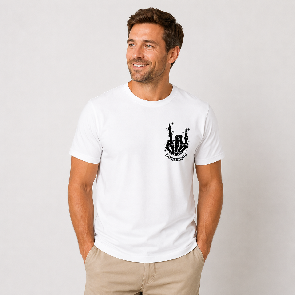Fatherhood Skeleton Shirt