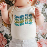 Cousin Crew Colorful Stacked Print Kids’ T-Shirt