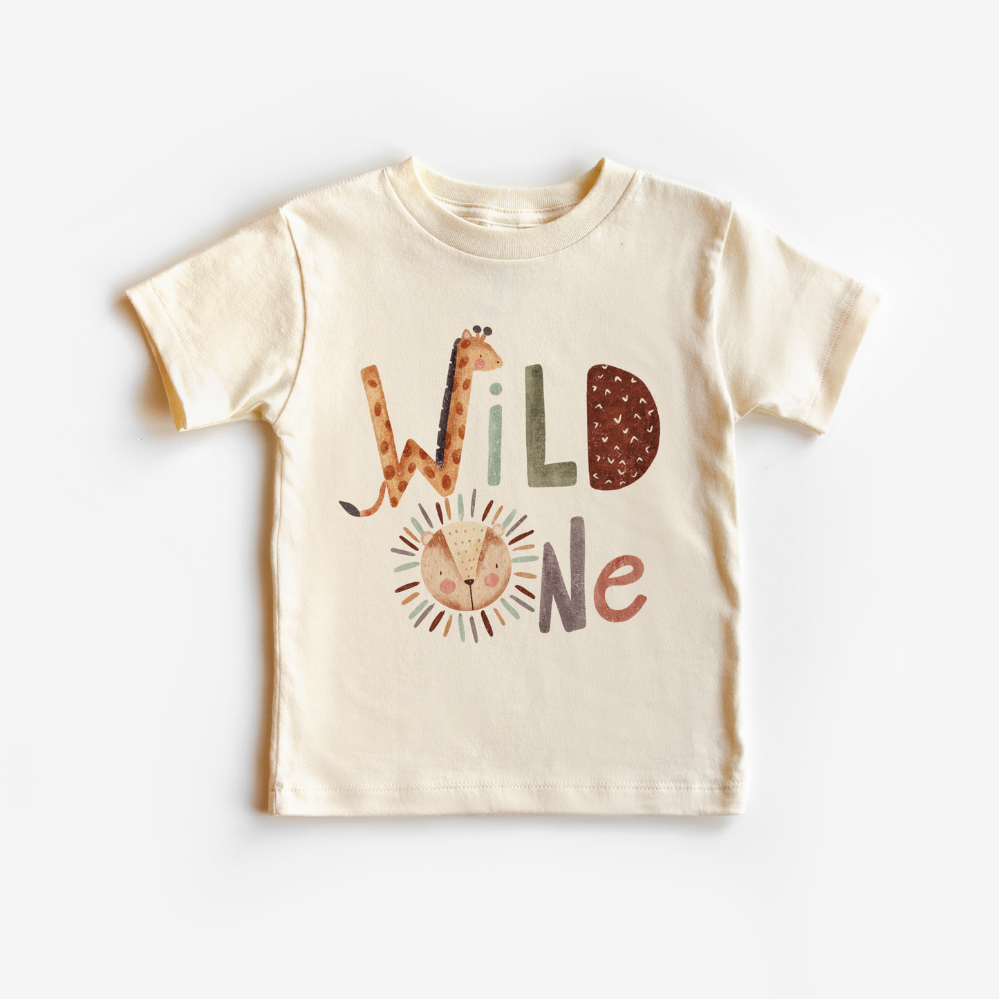Wild one Birthday t shirt for kids