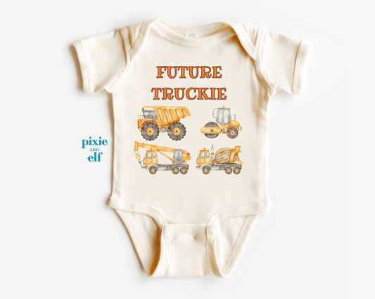 Future Truckie baby Onepiece
