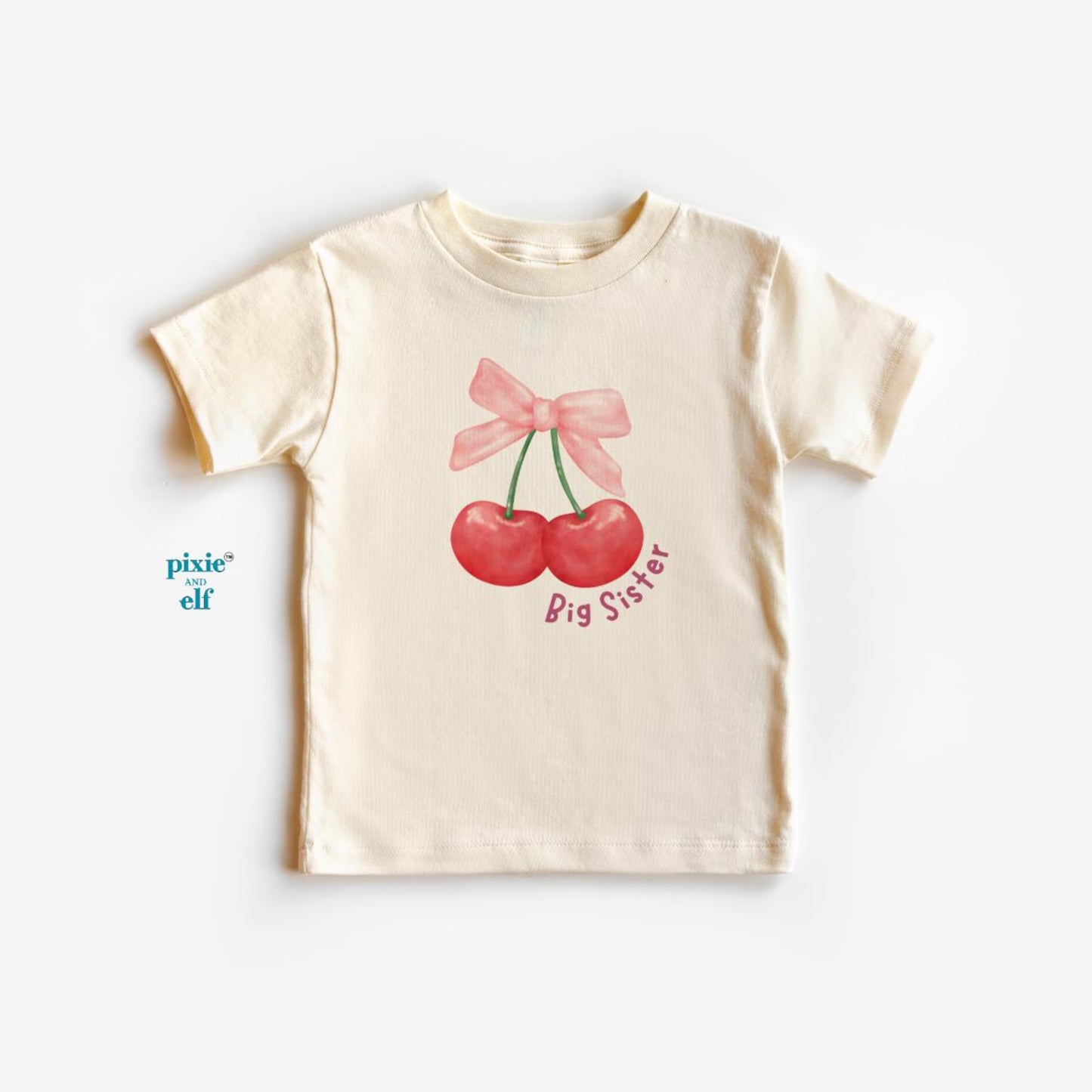 Big Sister Cherries T-Shirt