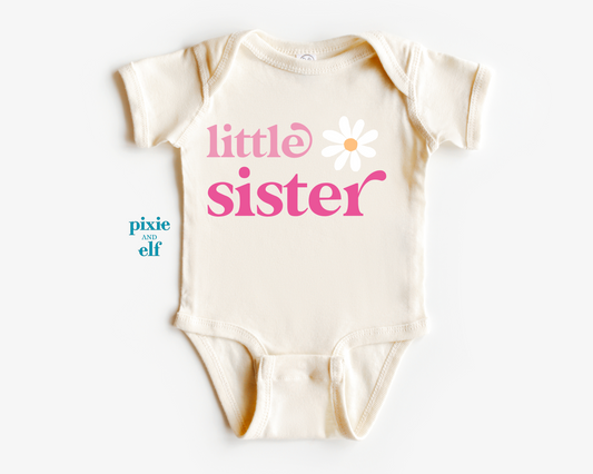 Little Sister Flower baby onepiece