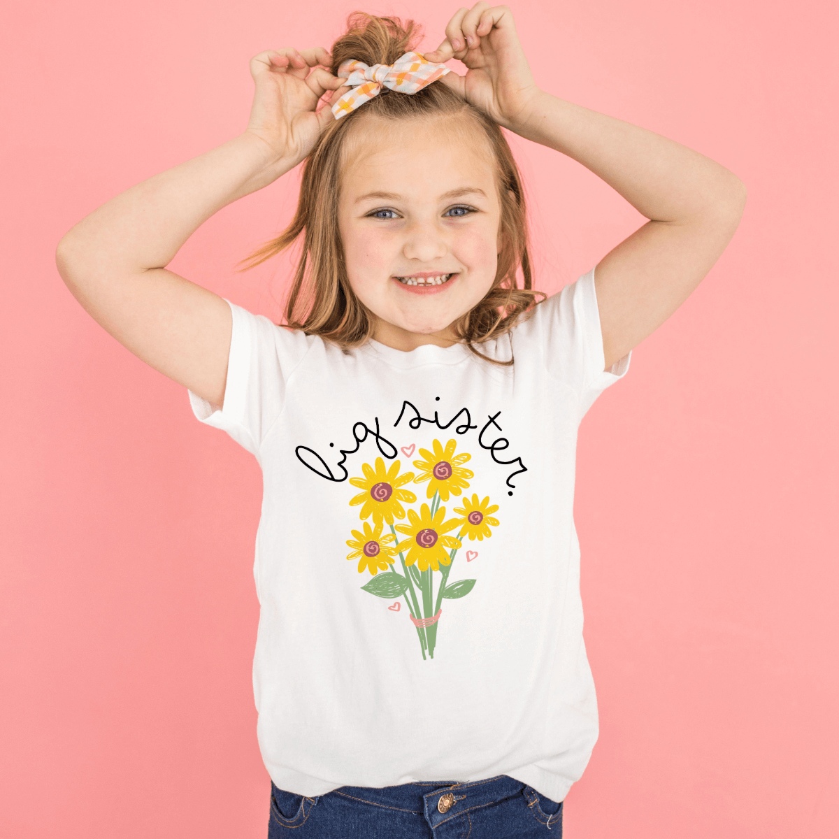 Big Sister Flowers shirt