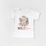 Wild one Birthday t shirt for kids