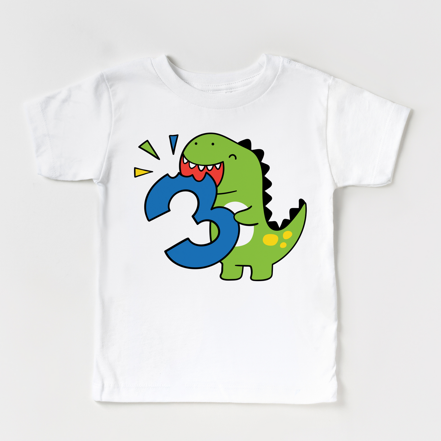 Third Birthday Dinosaur Shirt