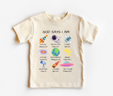 Self Affirmation t shirt in Space