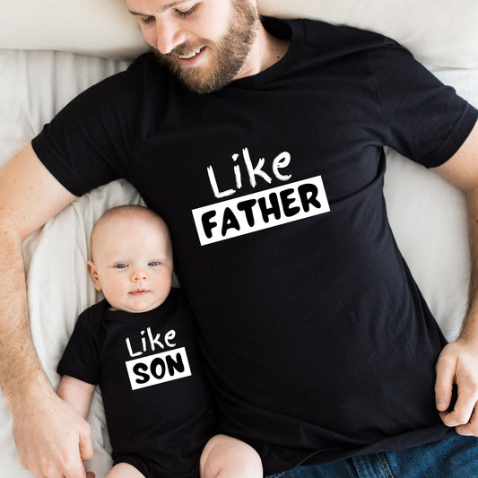 Like Father Like Son matching shirts