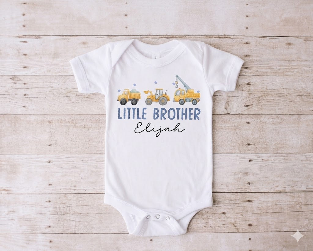 Big Brother Little Brother Construction Shirts