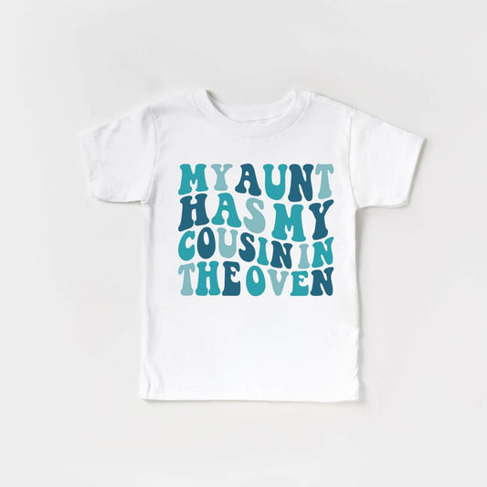 Aunt’s Pregnancy Humor Baby Onesie & Toddler Tee Combo