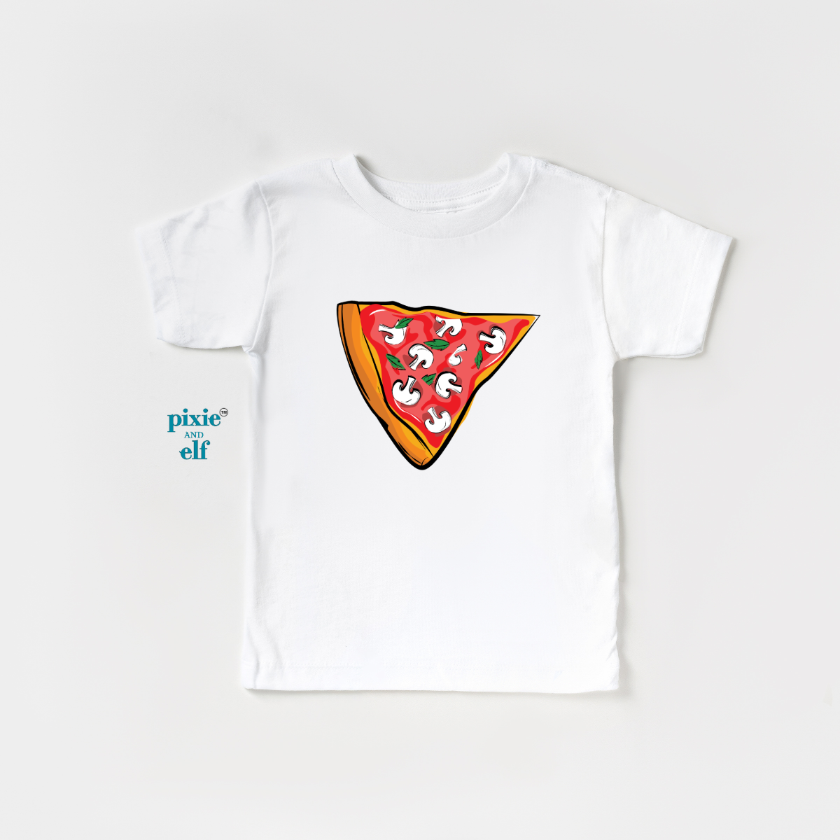 Pizza slice dad and child shirt