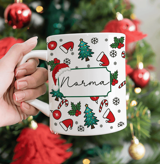 Personalised Christmas Mug