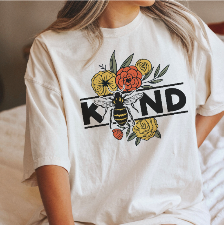 Bee Kind Shirt in Comfort Colors