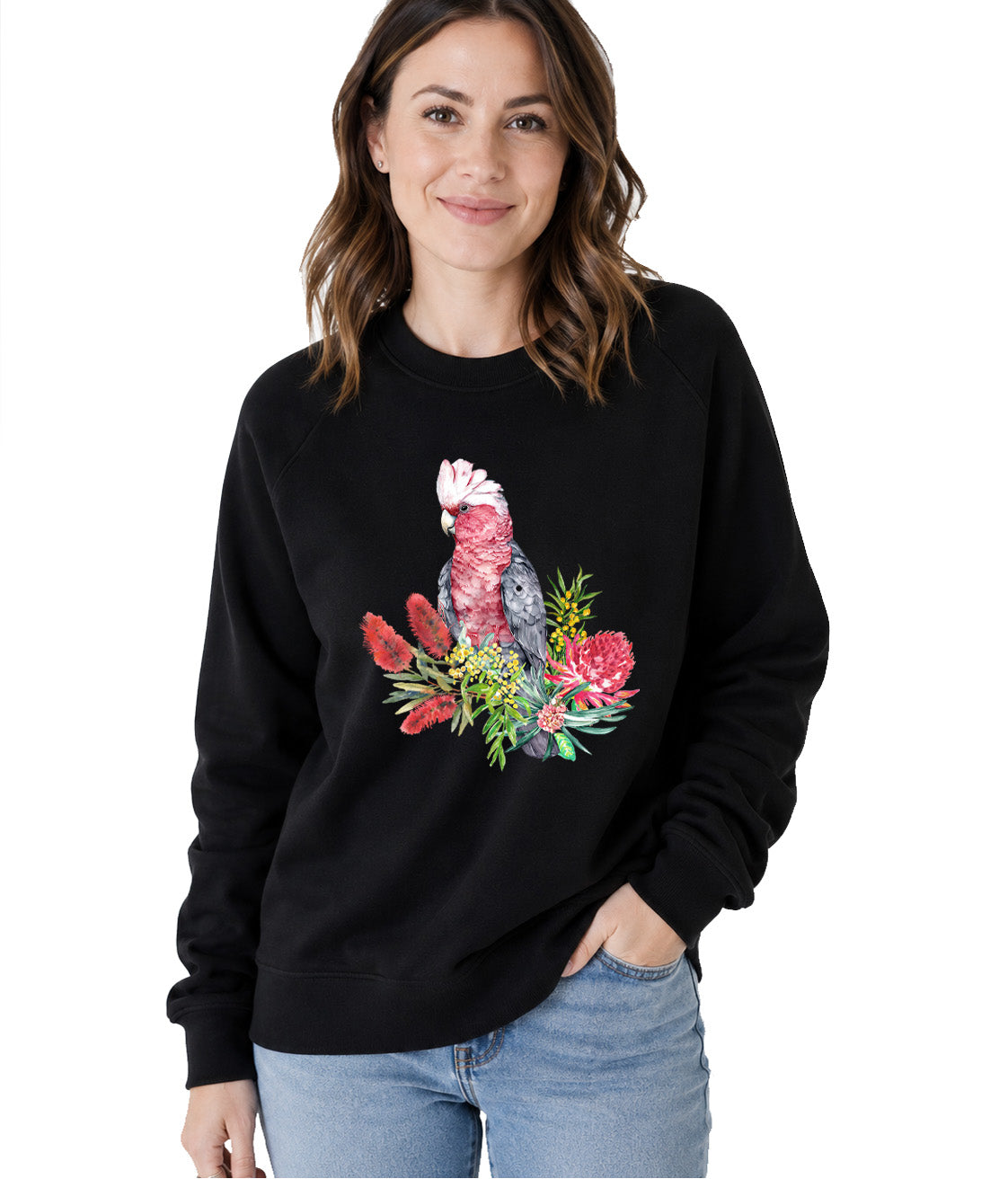 Australian Galah  Pullover Sweatshirt