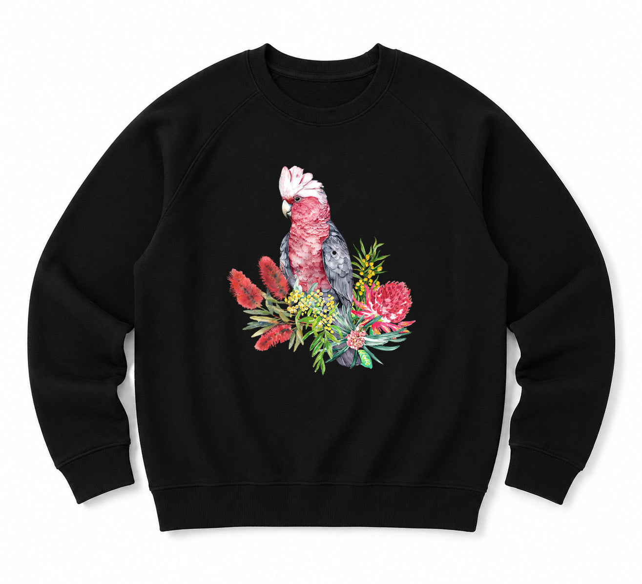 Australian Galah  Pullover Sweatshirt