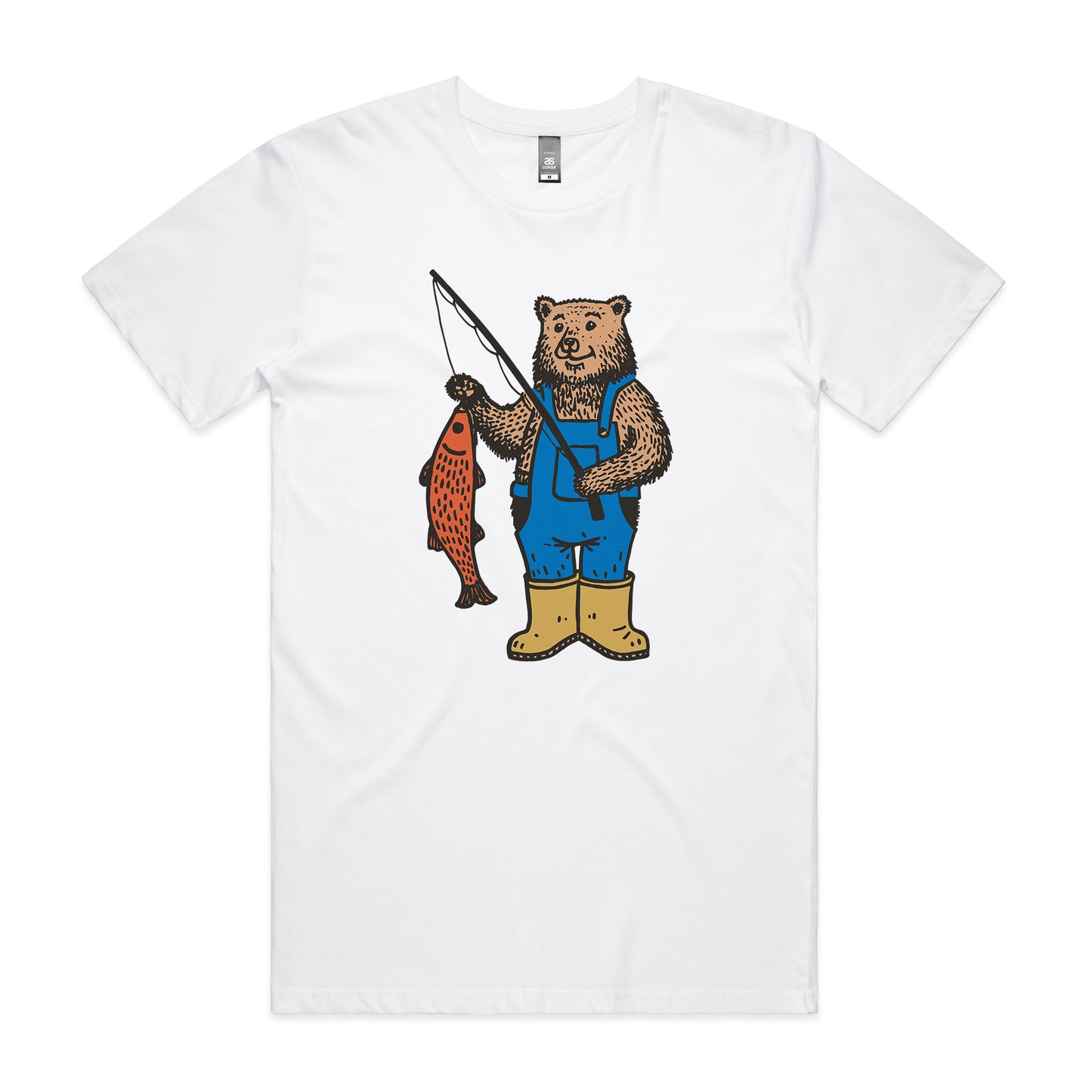 Bear Fishing Shirt for Men and Women