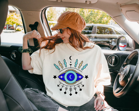 Blue eye shirt