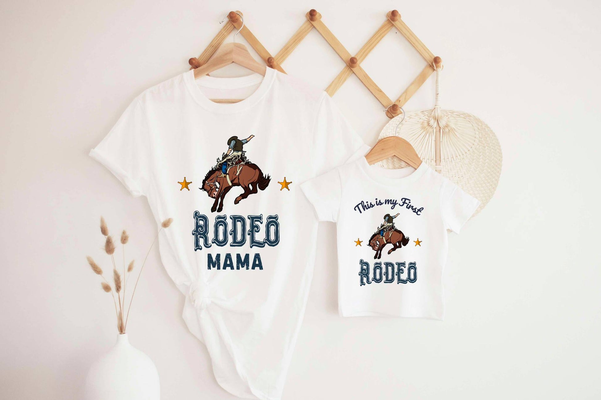 Rodeo Mama and My first Rodeo shirt