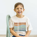 Cousin Crew Colorful Stacked Print Kids’ T-Shirt