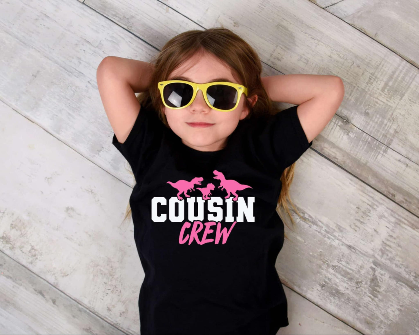 Cousin Crew with Dinosaur Shirt