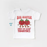 Big Sister From My Head Tomatoes Shirt