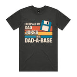 My Dad Jokes in a Dad-a-Base shirt