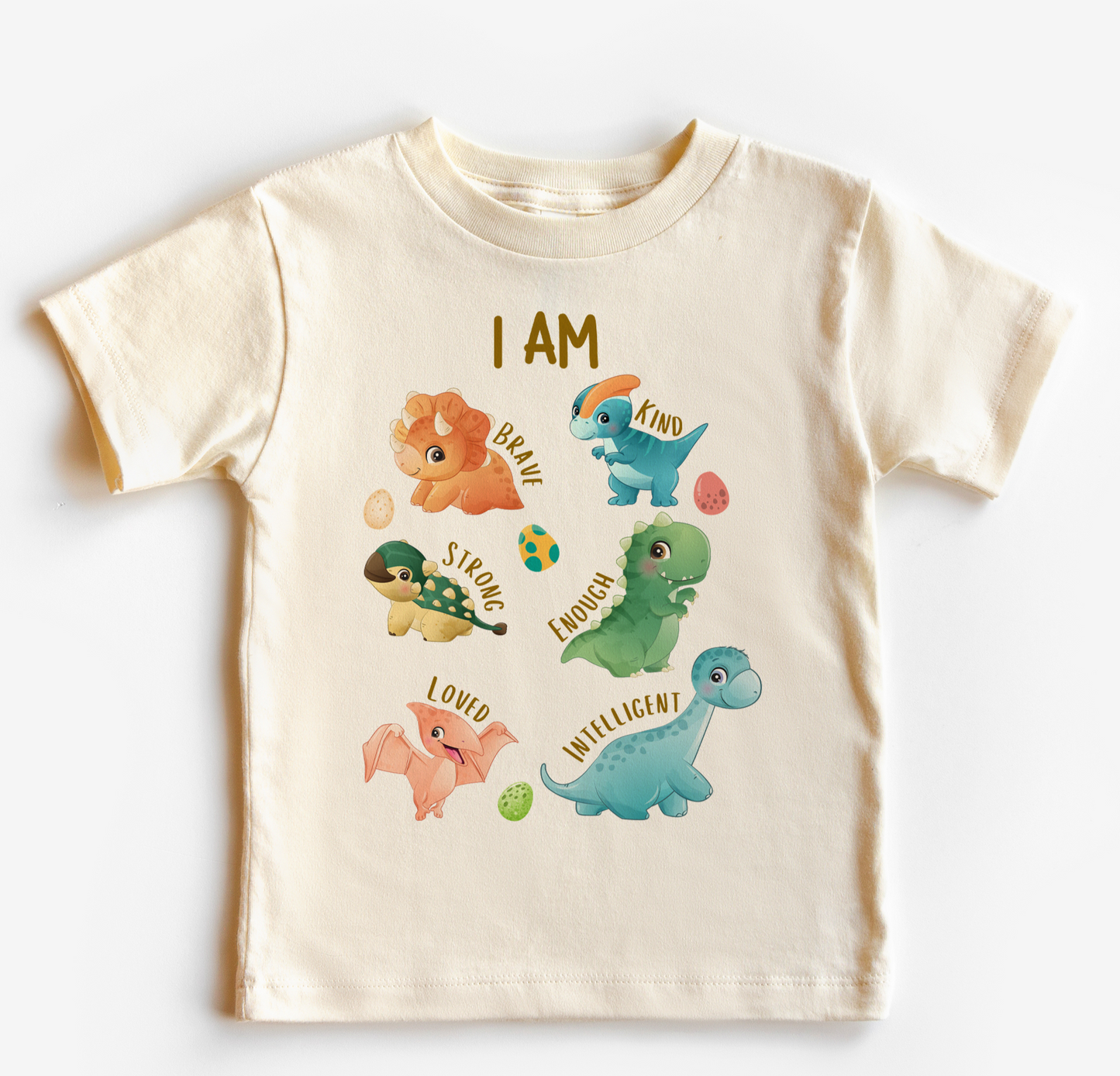 Dinosaurs Self Affirmation t shirt