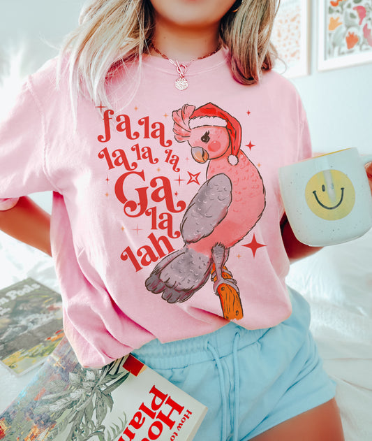 Australian Galah bird Christmas shirt