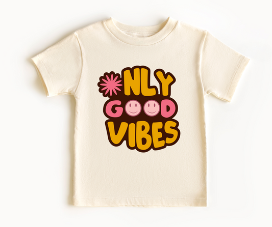 Self Affirmation T Shirts Collection Only Good Vibes 1