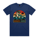 Grandpa Saurus Retro T-shirt