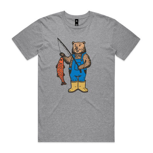 Bear Fishing Shirt for Men and Women