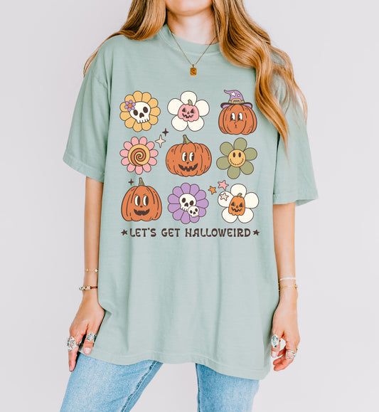 Pumpkin halloween shirt for women