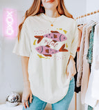 pisces graphic shirt