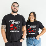 Two Fast Pit Crew Birthday shirts