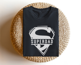 Super daddy matching t shirt