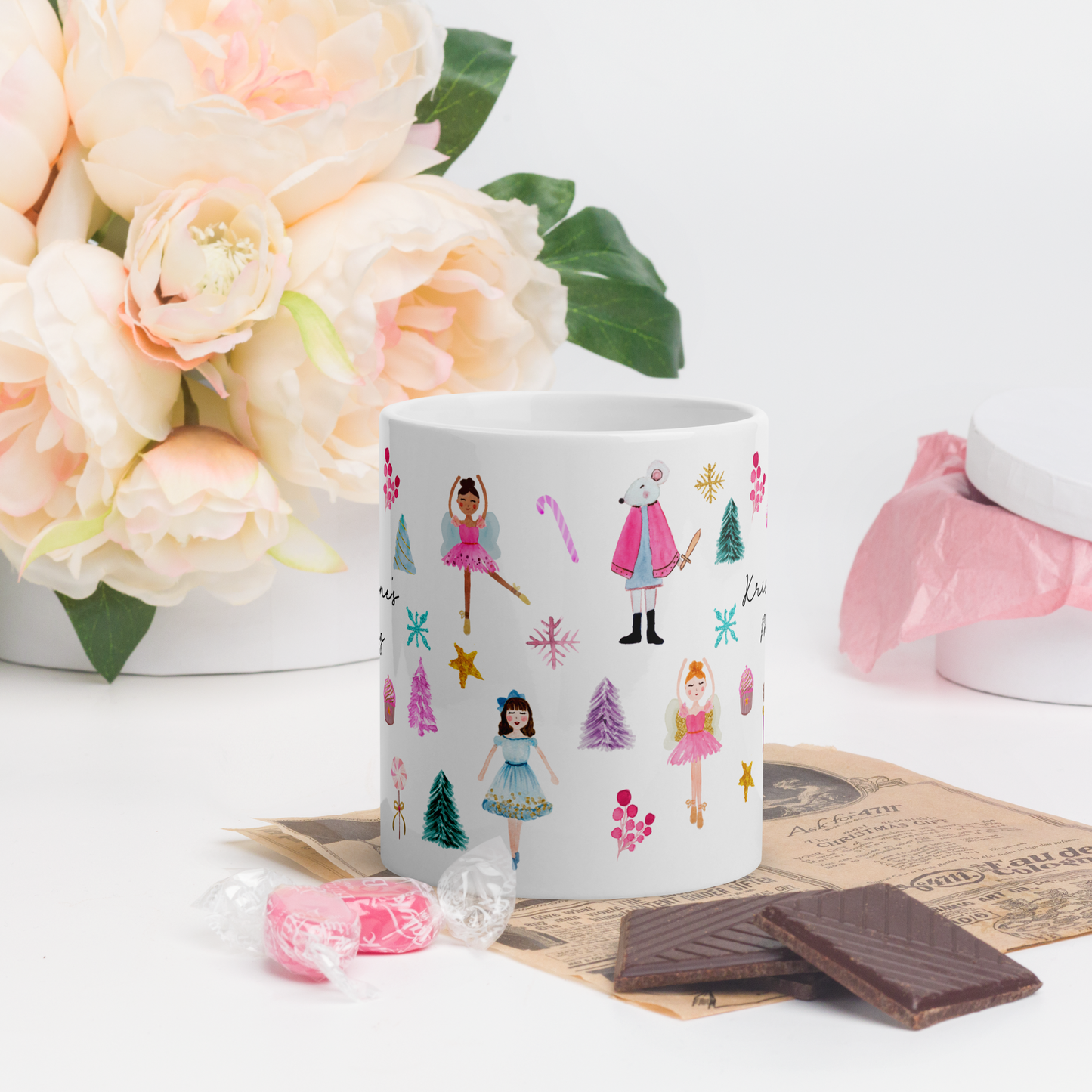 Personalised Nutcracker Christmas Mug