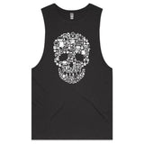 Skull Mens Tank Top Tee