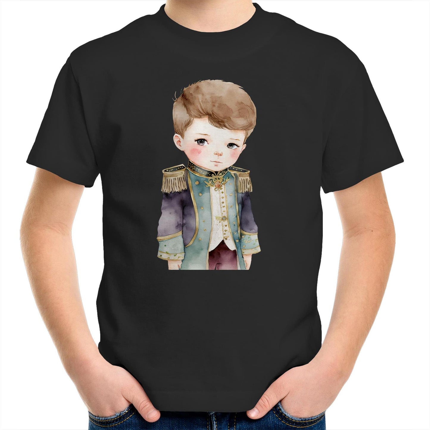 Little Prince Kids Youth Crew T-Shirt